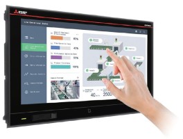 Mitsubishi Upgrades HMIs With Enhanced Interface and Networking